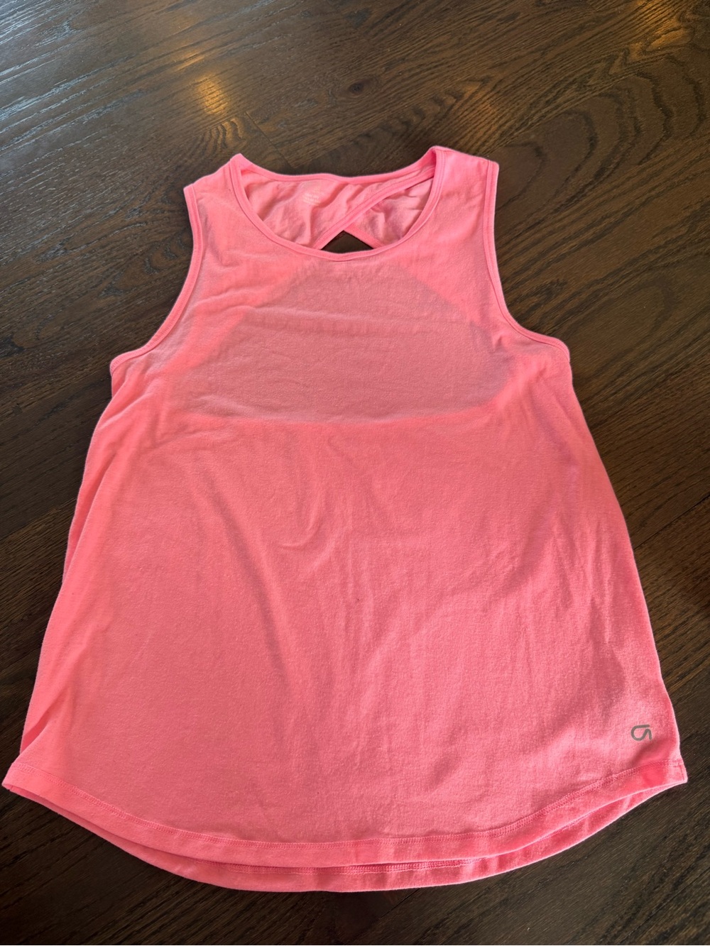 GapFit Cool Dry Pink Racerback Tank Top Women’s M Breathable Scoop Neck